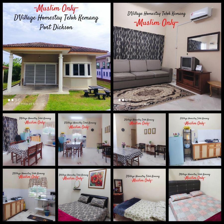 Dvillage Homestay Telok Kemang Port Dickson Porto Dickson Exterior foto