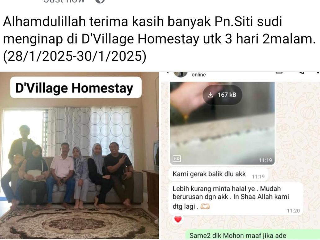 Dvillage Homestay Telok Kemang Port Dickson Porto Dickson Exterior foto